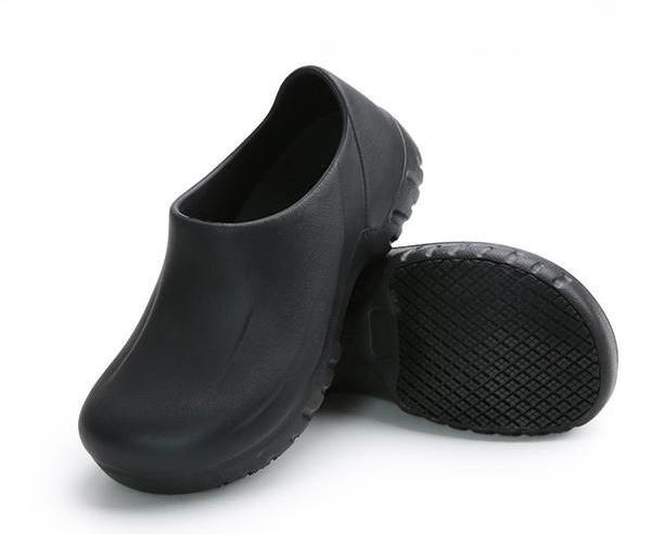 Black Non Slip Kitchen Shoes