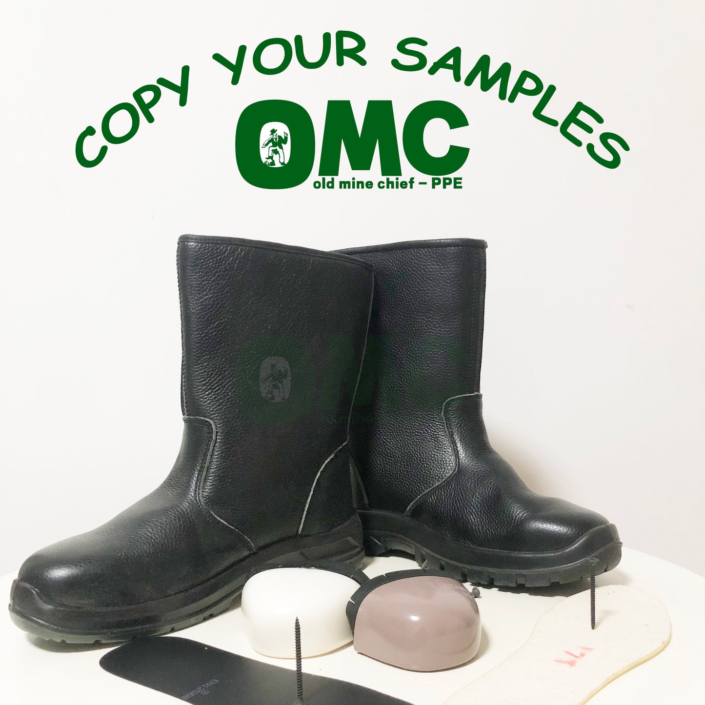 Puncture-Proof Steel Toe Boots